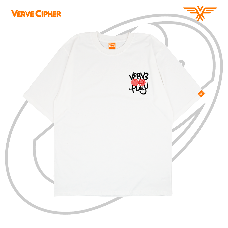 VERVE CIPHER Verve Play T-Shirt (White)