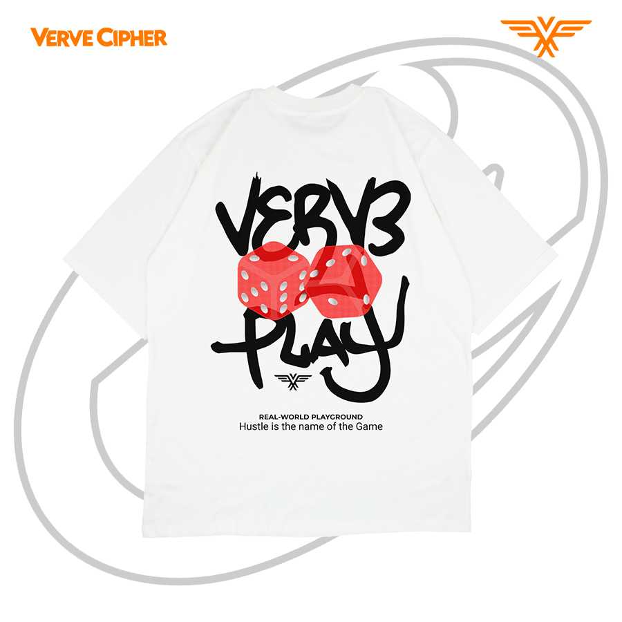 VERVE CIPHER Verve Play T-Shirt (White)