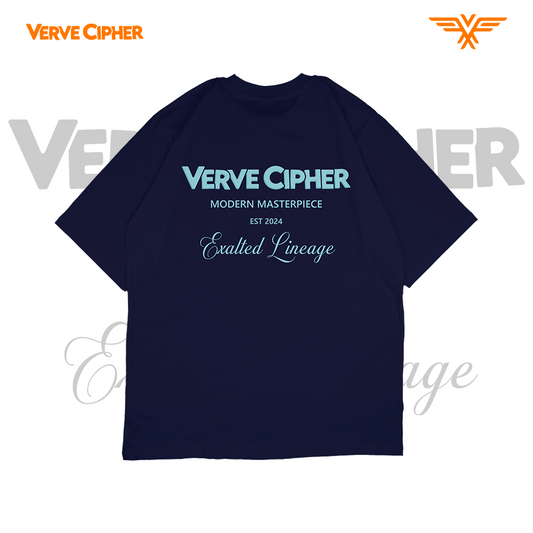 VERVE CIPHER Exalted Lineage T-Shirt (Navy Blue)