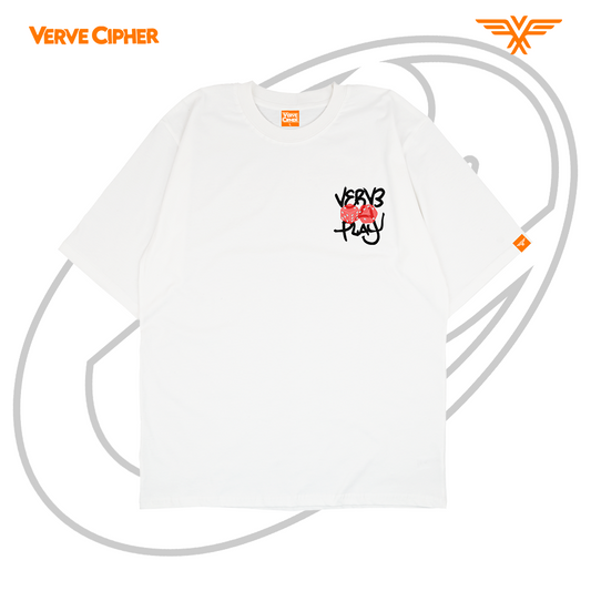 VERVE CIPHER Verve Play T-Shirt (White)