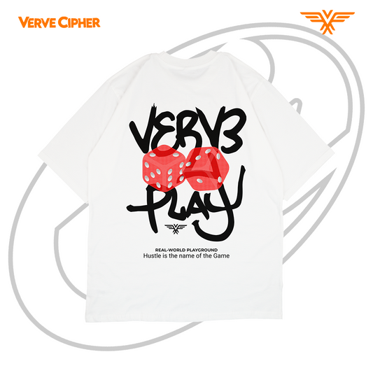 VERVE CIPHER Verve Play T-Shirt (White)